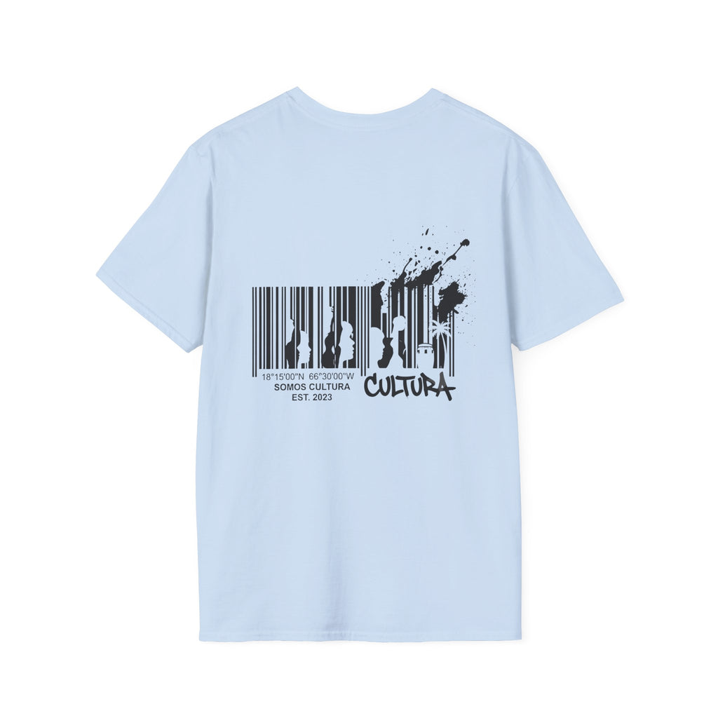 Codigo de Barra - T-Shirt - Somos Boricua
