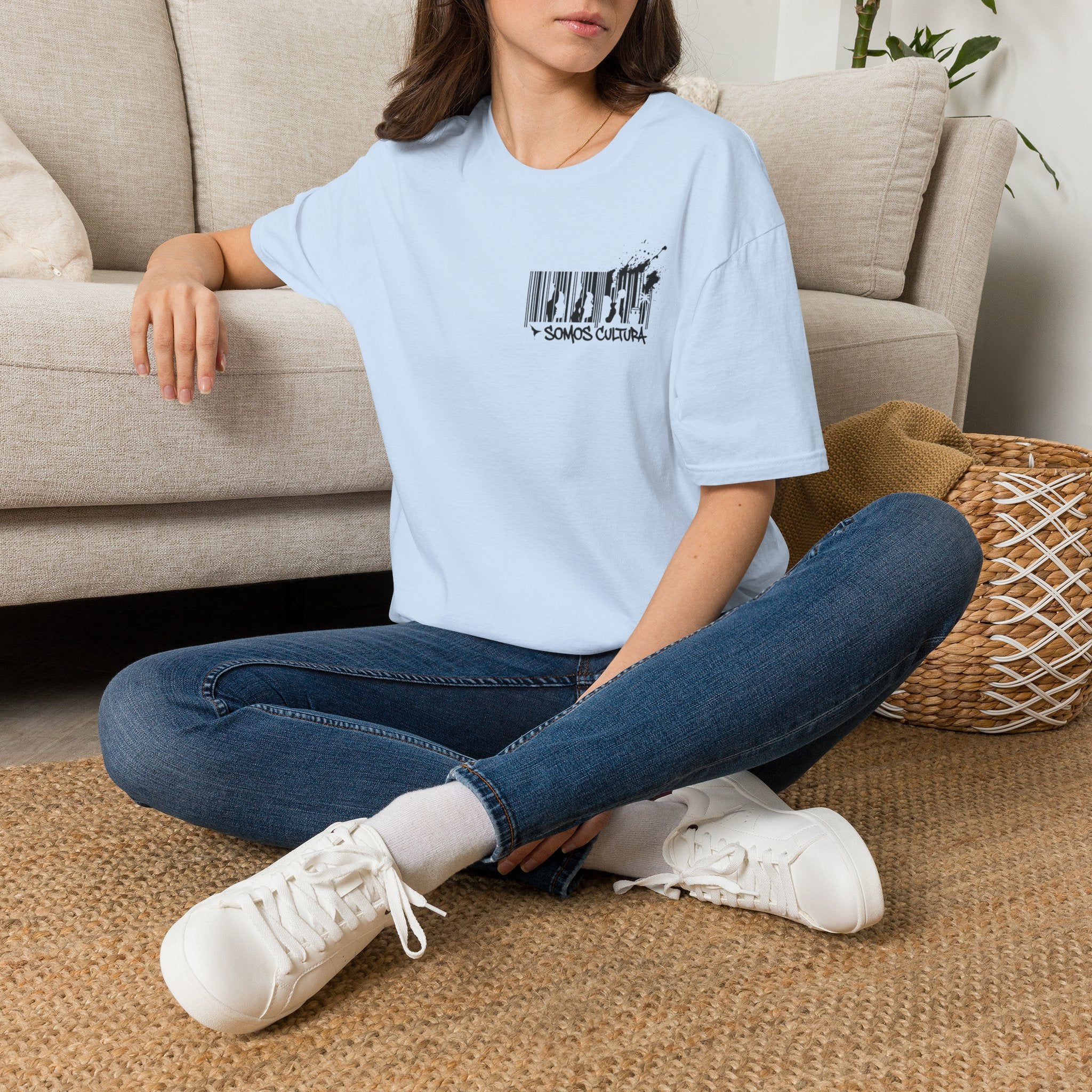 Codigo de Barra - T-Shirt - Somos Boricua