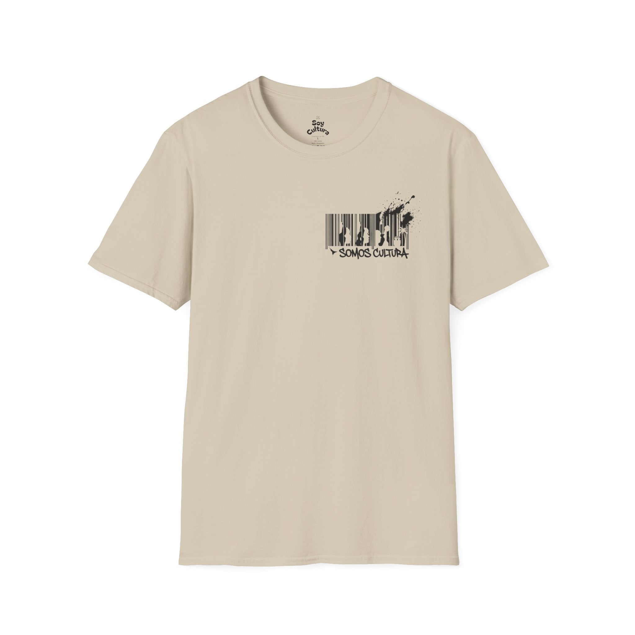 Codigo de Barra - T-Shirt - Somos Boricua