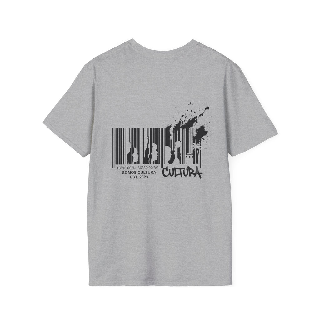 Codigo de Barra - T-Shirt - Somos Boricua