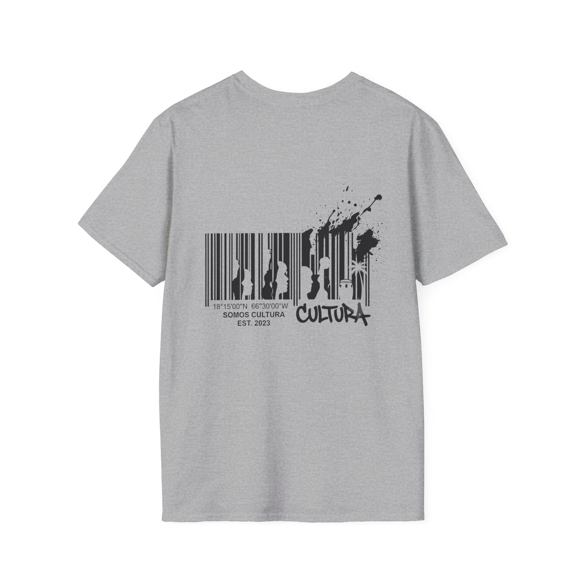 Codigo de Barra - T-Shirt - Somos Boricua