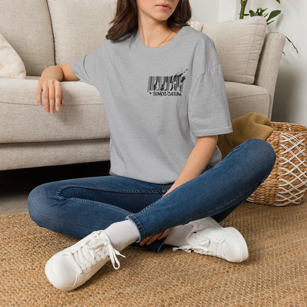 Codigo de Barra - T-Shirt - Somos Boricua